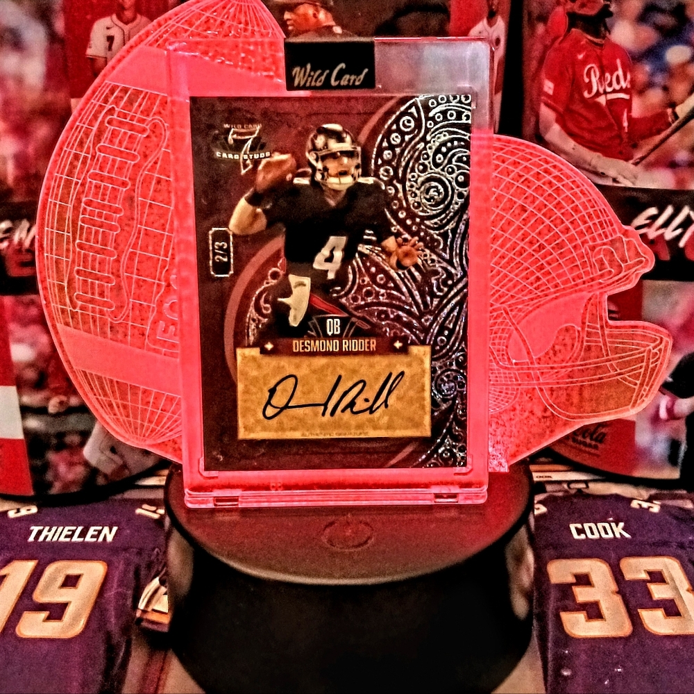3/3 Desmond Ridder Autographed Rookie Card